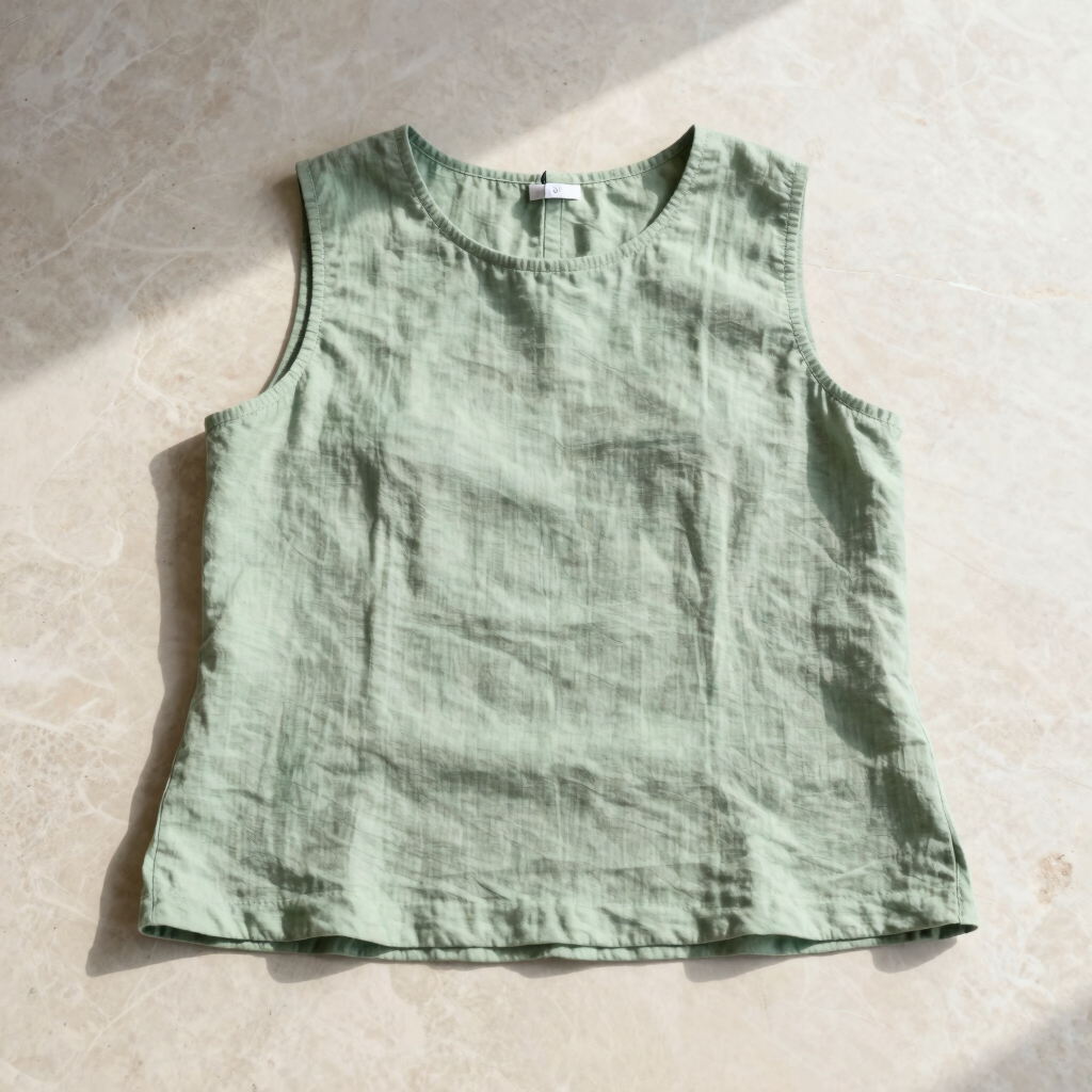 Serenity Linen Shift Top