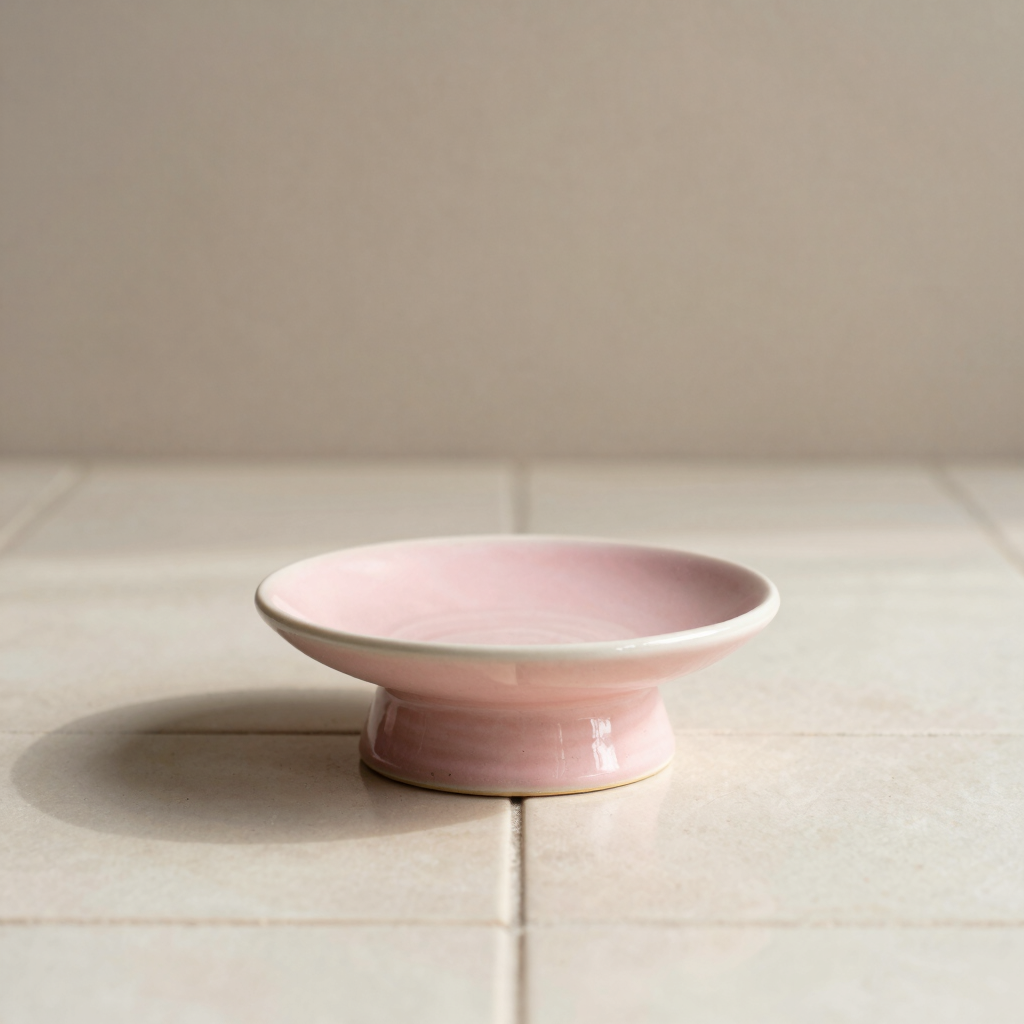 Powder Pink Rosette Stand
