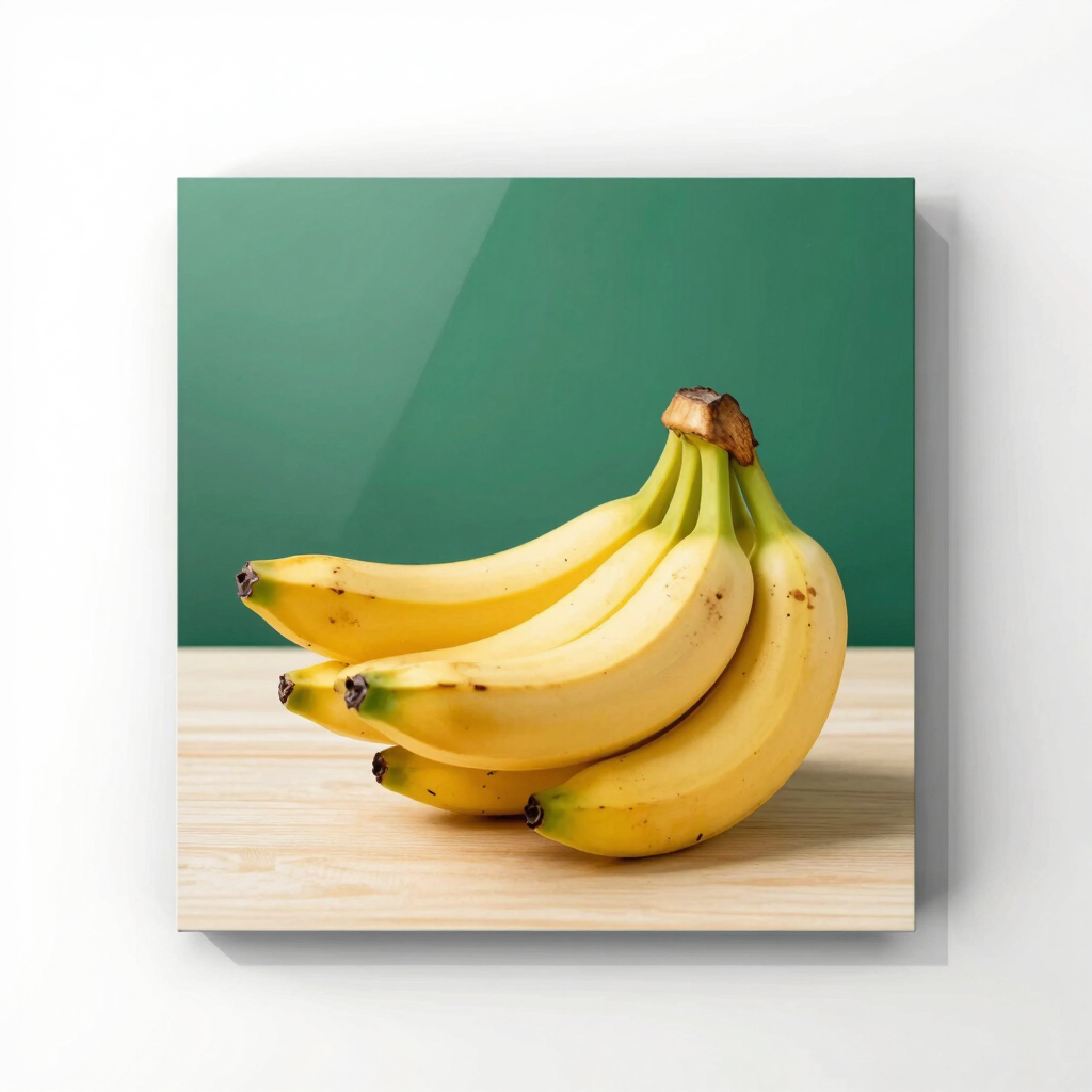 Ripe Yellow Plantain Bunch