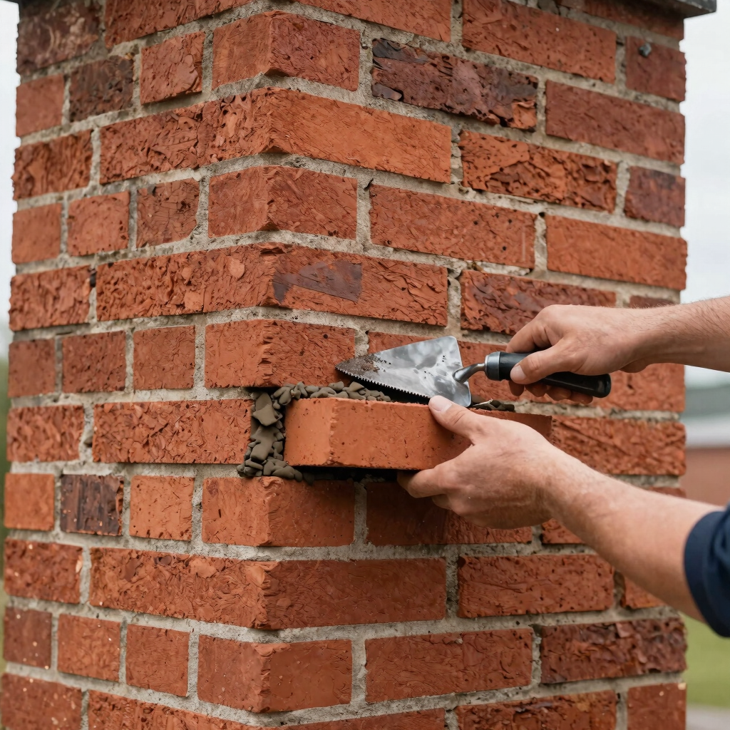 Chimney Tuckpointing & Mortar Repair