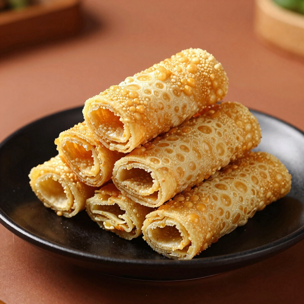 Crispy Fried Beancurd Rolls