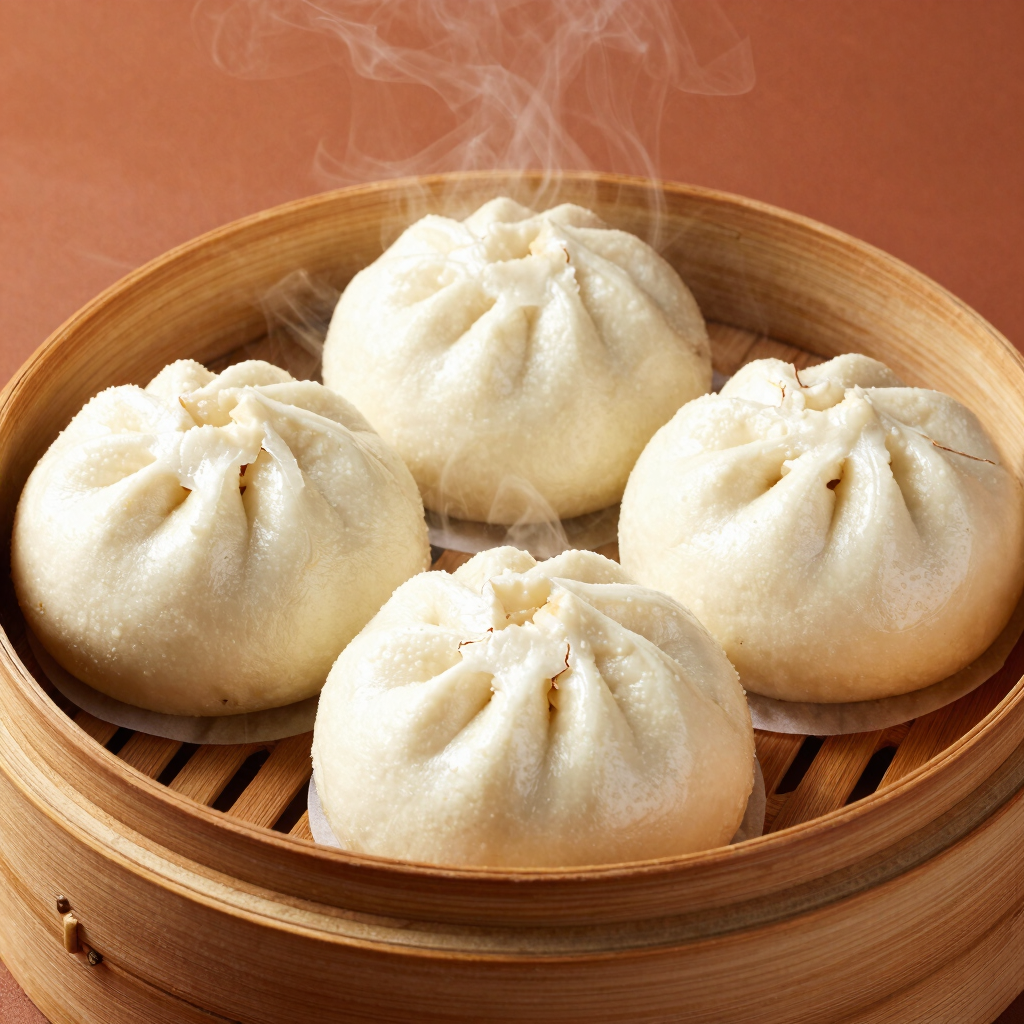 Steamed BBQ Chicken Bao
