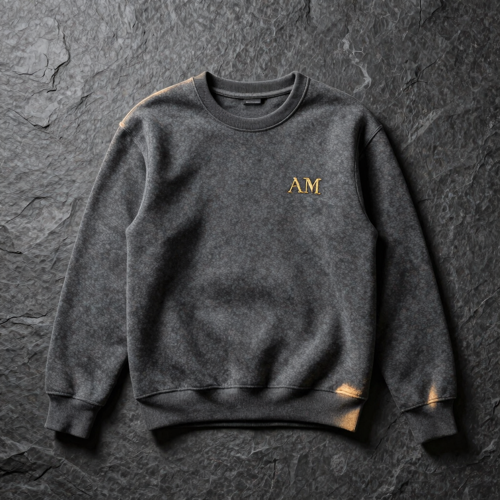 Custom Monogram Fleece Crewneck