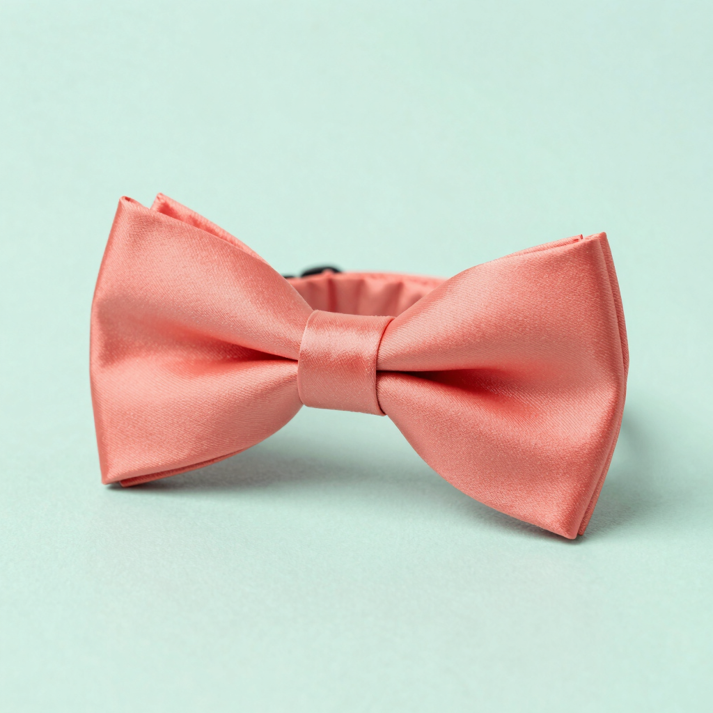 Dapper Gent Coral Bow Tie