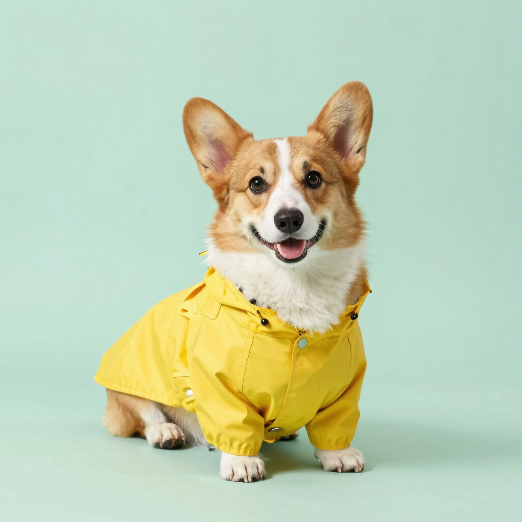 Rainy Day Yellow Slicker