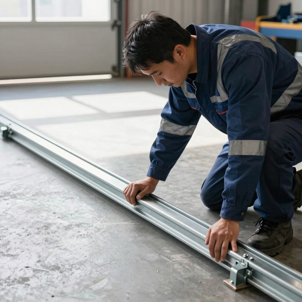 Track Realignment and Roller Repair