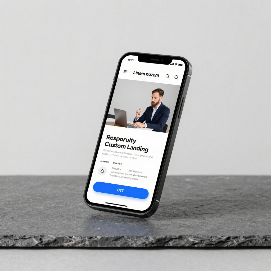 Custom Landing Page Development Service