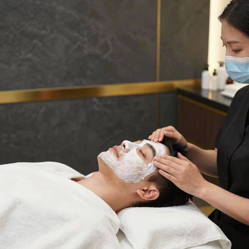 Executive Facial and Skin Grooming