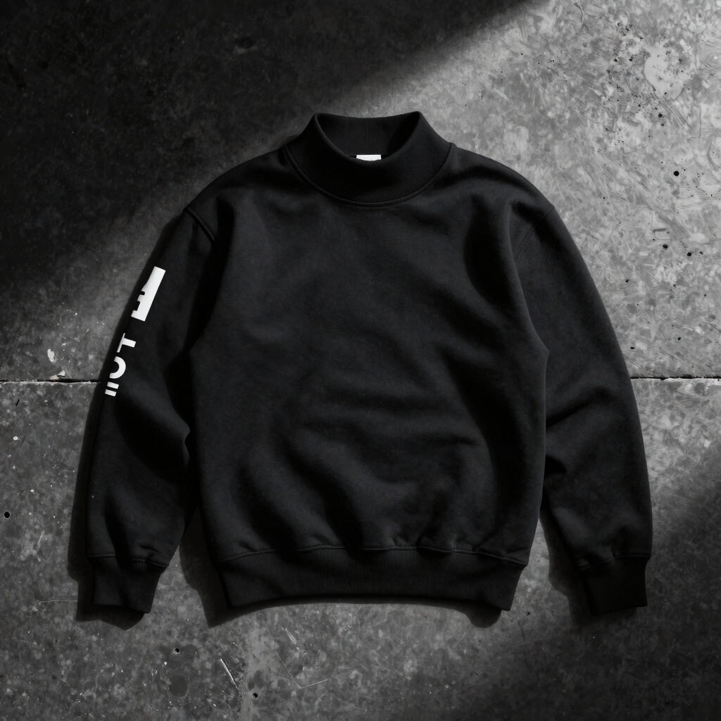Refined Mockneck Sweatshirt