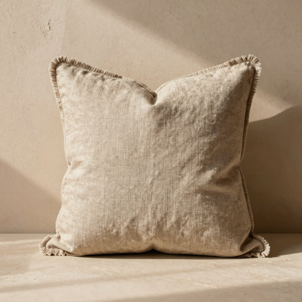 Tactile Belgian Linen Cushion