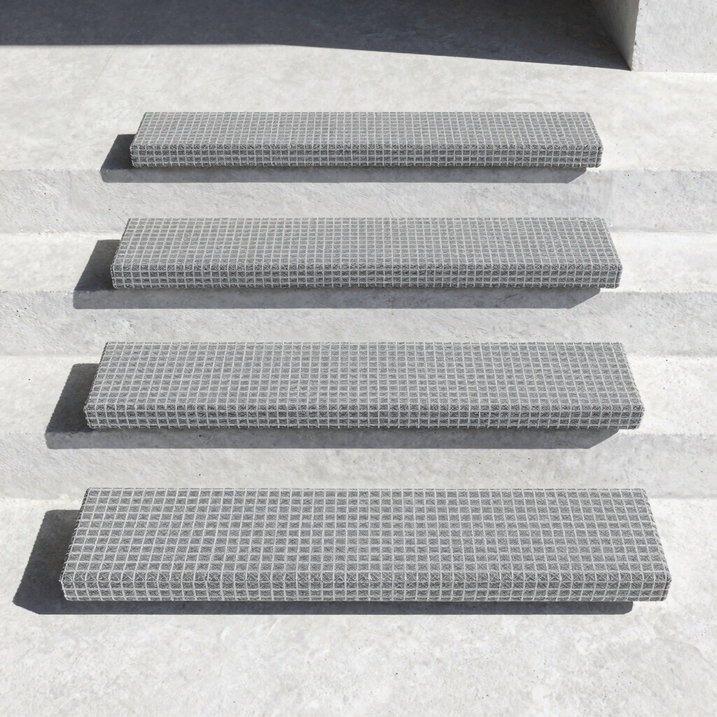 GridLine Geometric Stair Treads