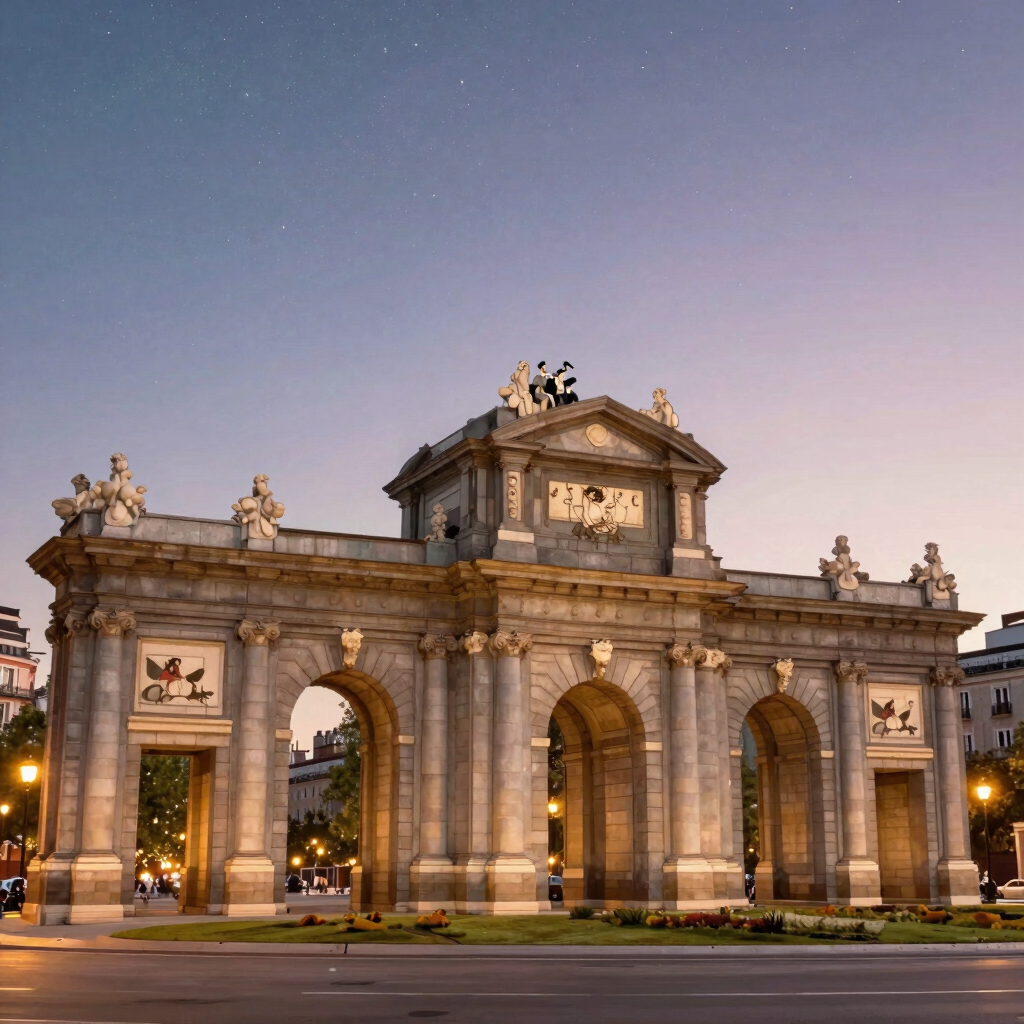 Tour Clásico de Madrid al Atardecer