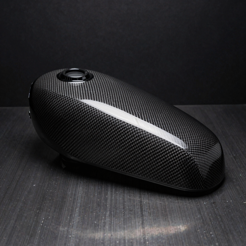 Kawasaki ZX-4RR Skinned Carbon Tank Cover