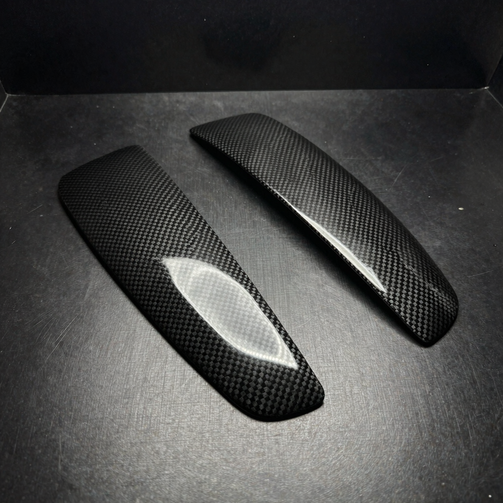 Honda Super 4 REVO Skinned Carbon Side Covers