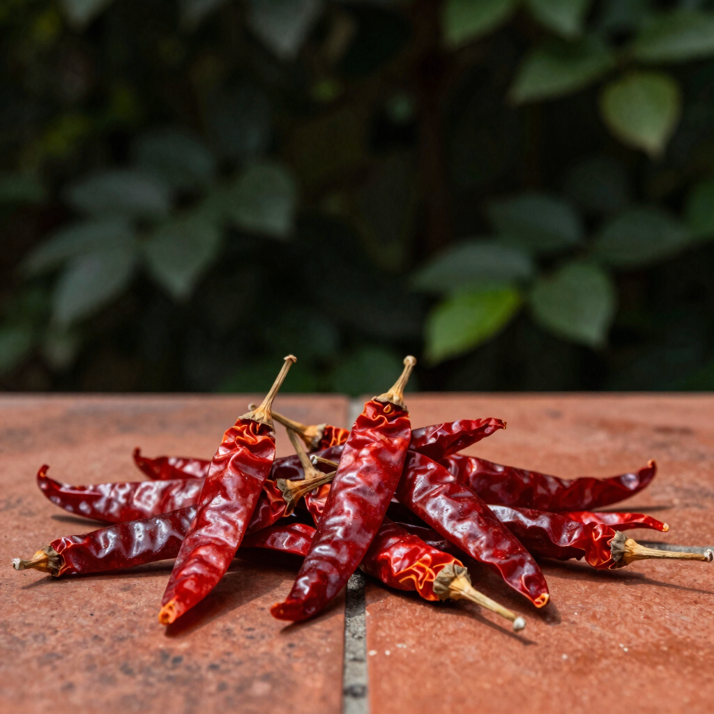 Guntur Red Chilli Pods